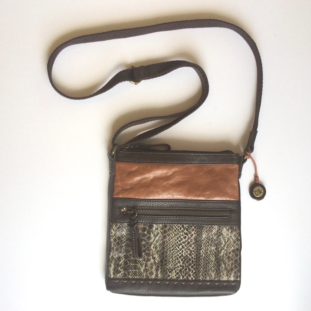 NWOT SAK Pax Swing Pack Purse, Brown Leather